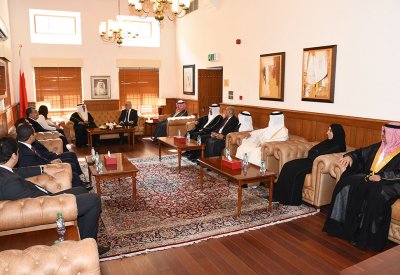 رئيس المحكمة الدستورية يستقبل النائب العام بجمهورية مصر العربية