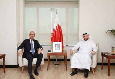 الرئيس التنفيذي لهيئة تنظيم سوق العمل يستقبل السفير الهولندي المعتمد لدى مملكة البحرين 