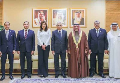 نائب رئيس المجلس الأعلى للقضاء يستعرض مع النائب العام المصري التعاون المشترك في مجال تطوير آليات العدالة