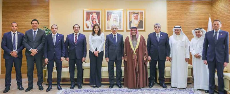 نائب رئيس المجلس الأعلى للقضاء يستعرض مع النائب العام المصري التعاون المشترك في مجال تطوير آليات العدالة