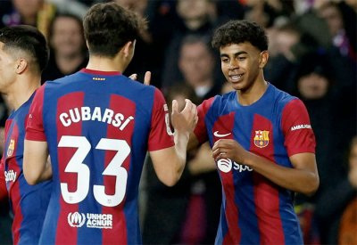 برشلونة يشدد الخناق على ريال مدريد بفوز صعب على مايوركا