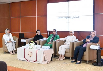 النيابة العامة تنظم جلسة حوارية بمناسبة اليوم الدولي للمرأة القاضية