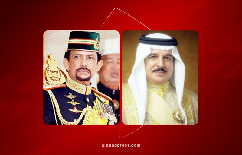 جلالة الملك المعظم يتبادل التهاني مع جلالة سلطان بروناي دار السلام بمناسبة حلول شهر رمضان المبارك