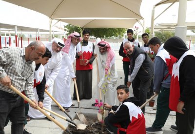 بلدية المنطقة الجنوبية تنظم عدد من الفعاليات تزامنا مع اسبوع الشجرة