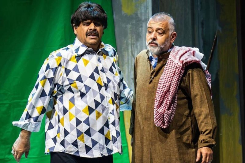حسن البلام وداود حسين في عمل مشترك