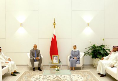 وزيرة السياحة تجتمع بالرئيس التنفيذي لشركة البحرين للاستثمار العقاري "إدامة"