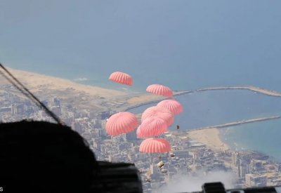 الجيش الأردني ينفذ 5 إنزالات جوية إغاثية على شمال غزة