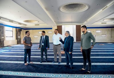 مدير إدارة الأوقاف الجعفرية يطلع ميدانياً على عدد من مشاريع المساجد تمهيداً لافتتاحها