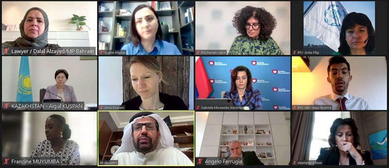 الزايد: موقف ثابت لمملكة البحرين في الدعوة للسلام والتمسك بمبادئ الحوار والنهج السلمي للتوصل لحلول سياسية ناجعة