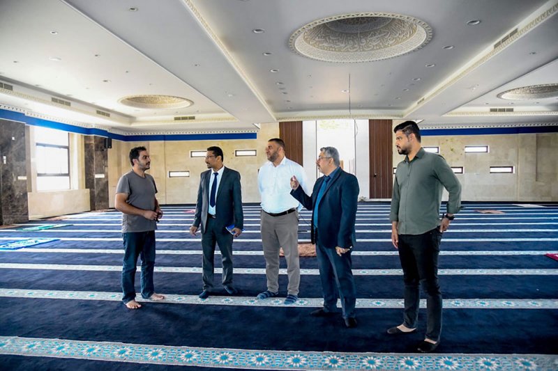 مدير إدارة الأوقاف الجعفرية يطلع ميدانياً على عدد من مشاريع المساجد تمهيداً لافتتاحها