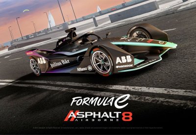 الفورمولا إي تعلن دمج سباقاتها في لعبة السباق ASPHALT 8