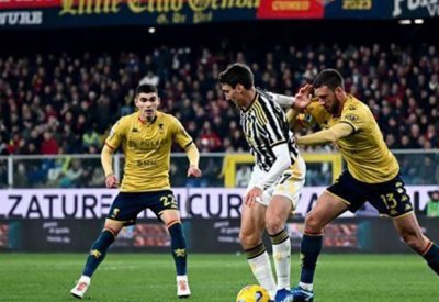 يوفنتوس يتعادل سلبيا مع جنوى بالدوري الايطالي