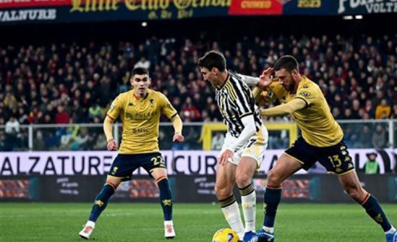 يوفنتوس يتعادل سلبيا مع جنوى بالدوري الايطالي