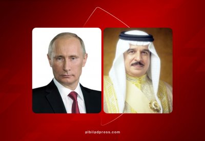 جلالة الملك المعظم يهنئ فخامة الرئيس الروسي بمناسبة فوزه بفترة رئاسية جديدة