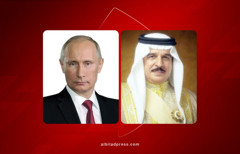 جلالة الملك المعظم يهنئ فخامة الرئيس الروسي بمناسبة فوزه بفترة رئاسية جديدة