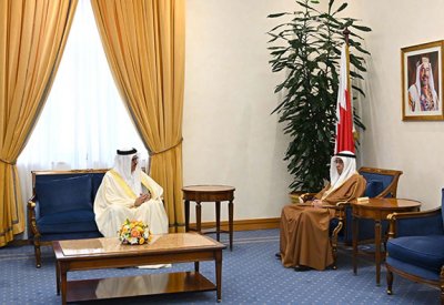 سمو الشيخ محمد بن مبارك آل خليفة يستقبل سعادة وزير الخارجية