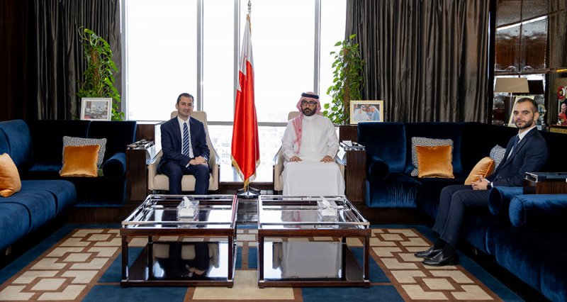 الأمين العام للمجلس الأعلى للشباب والرياضة يستقبل سفير جمهورية قبرص لدى مملكة البحرين