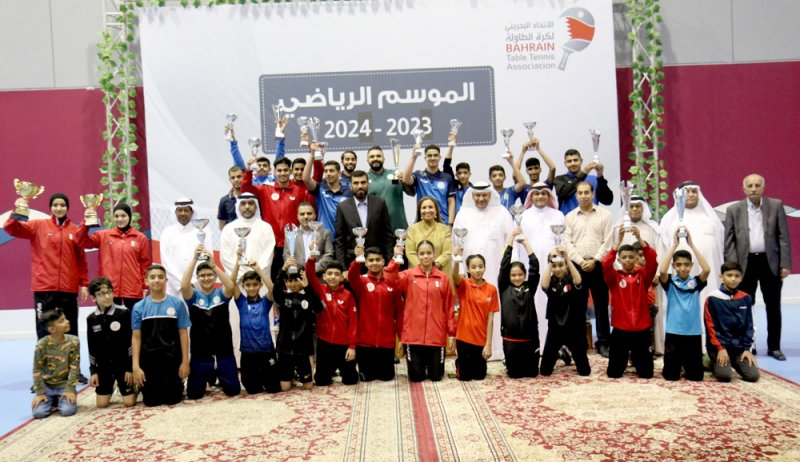 حياة بنت عبدالعزيز تتوج أبطال بطولة كأس الاتحاد 14 لكرة الطاولة