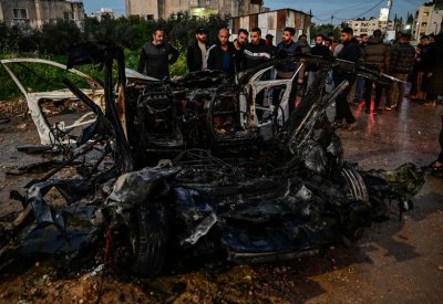 مقتل فلسطينيين في غارة جوية اسرائيلية بالضفة الغربية