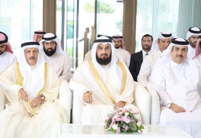 رئيس مجلس الأوقاف السنية يفتتح مسجد عدنان بن أحمد عبدالملك بمنطقة خليج البحرين