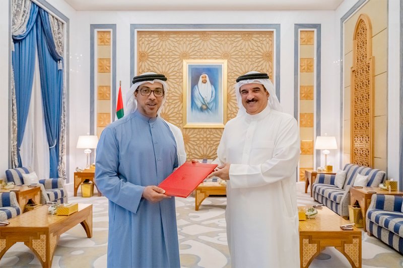 جلالة الملك المعظم يبعث برسالة خطية إلى رئيس دولة الإمارات العربية المتحدة