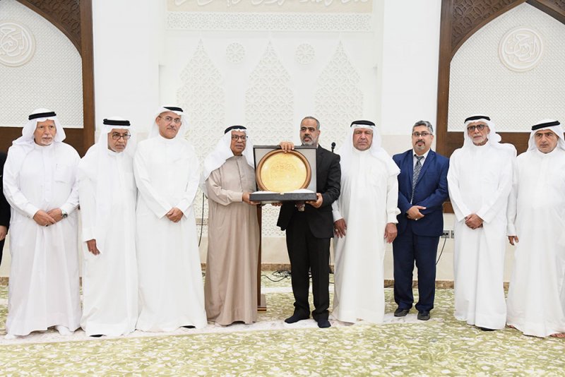 رئيس الأوقاف الجعفرية يفتتح مسجد الإمام الحسن (ع) في منطقة كرزكان