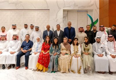 شركة نسيج تنظم إفطارا رمضانيا لموظفيها