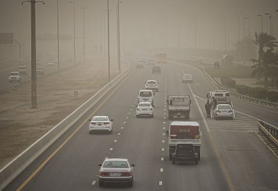 موجة غبار مصحوبة برياح قوية.. و"المرور" و"خفر السواحل" تدعوان للحذر