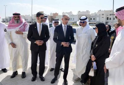وزيرا "البلديات" و"الأشغال" يتفقدان مشاريع تطوير البنية التحتية والمشاريع البلدية في الدائرة العاشرة بالجنوبية
