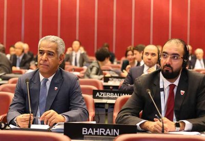 النائبان عبدالنبي سلمان وحسن إبراهيم يواصلان مشاركتهما في اجتماع "الأمن والسلم الدوليين" بـ "البرلماني الدولي"
