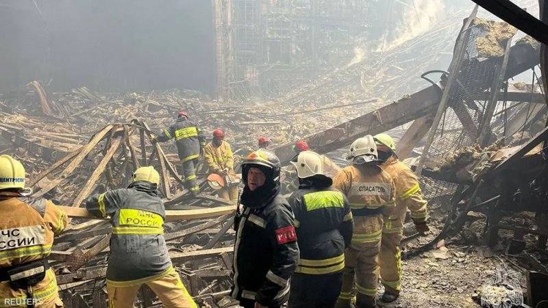 الكرملين لن يعلق على تبني داعش "هجوم كروكوس"