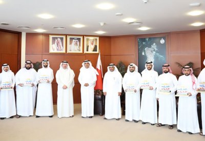 رئيس جهاز المساحة والتسجيل العقاري يكرم منتسبي الجهاز من فئة الشباب