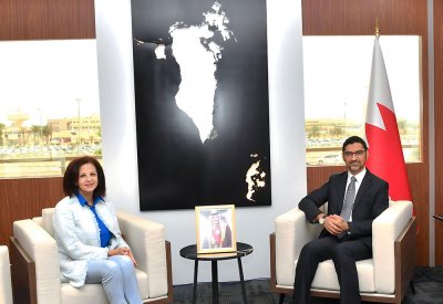 وزير شؤون البلديات والزراعة يستقبل القائم بأعمال سفارة الجمهورية اللبنانية لدى مملكة البحرين