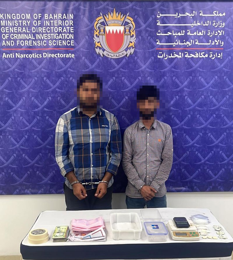 القبض على عدد من الاشخاص بحوزتهم 3 كيلو جرام من المواد المخدرة تقدر ب 51 ألف دينار