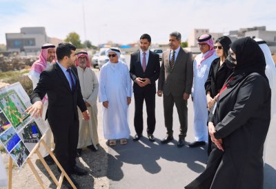 وزير شؤون البلديات والزراعة يطلع ميدانياً على مشاريع الدائرة السابعة بالمحافظة الشمالية