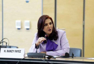 ترشيح هالة رمزي مقررة عن المجموعة العربية في لجنة التنمية المستدامة بـ "البرلماني الدولي"