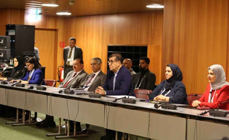وفد الشعبة البرلمانية يعقد لقاءات ثنائية مع عدد من البرلمانات الدولية