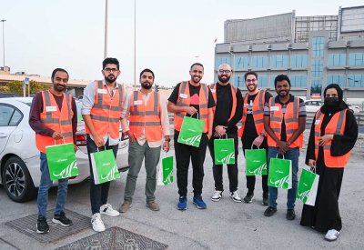 بالصور.. فريق شركة كلام تيليكوم بتوزيع وجبات إفطار خلال شهر رمضان