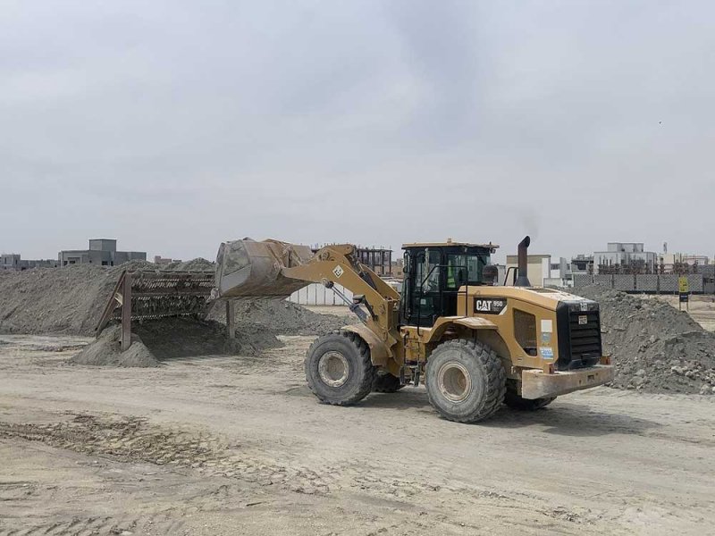 البدء في مشروع تزويد بو قوة مجمع 455 بالكهرباء والماء