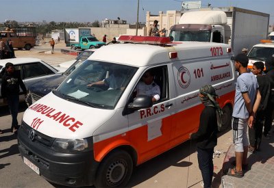 نقل جثامين عمال الإغاثة الأجانب إلى خارج غزة عبر معبر رفح