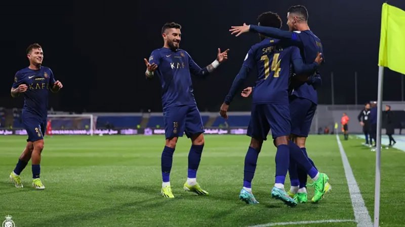 النصر يحقق أكبر انتصار دوري في تاريخه