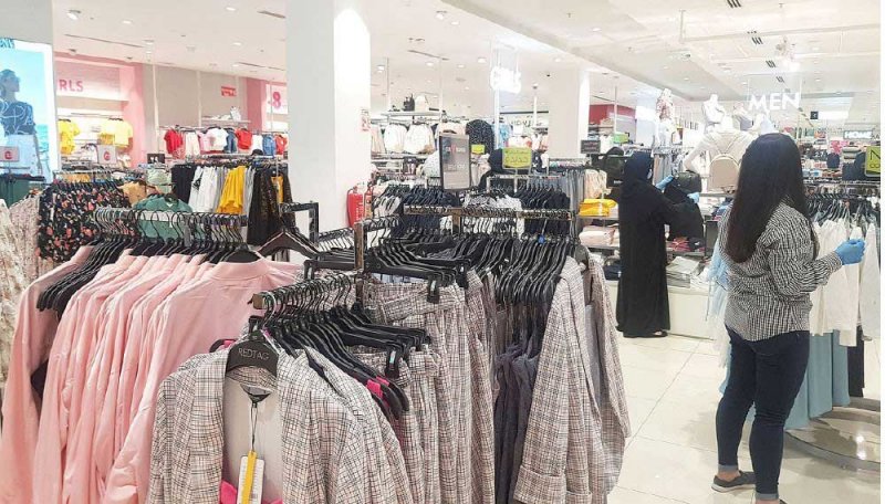 ارتفاع مبيعات الملابس والأحذية 44% مع اقتراب عيد الفطر