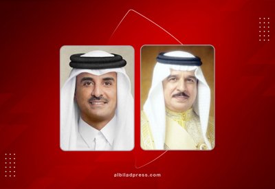 جلالة الملك المعظم يتبادل التهاني مع سمو أمير دولة قطر بمناسبة قرب حلول عيد الفطر المبارك