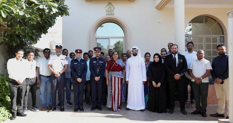 شؤون الجنسية والجوازات والإقامة تنظم محاضرة توعوية بمقر السفارة السيرلانكية