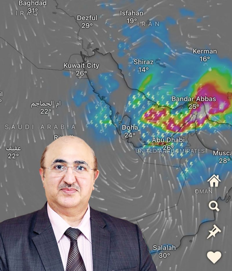 الناصر: الغيوم الثقيلة "راحت".. وزال الخطر