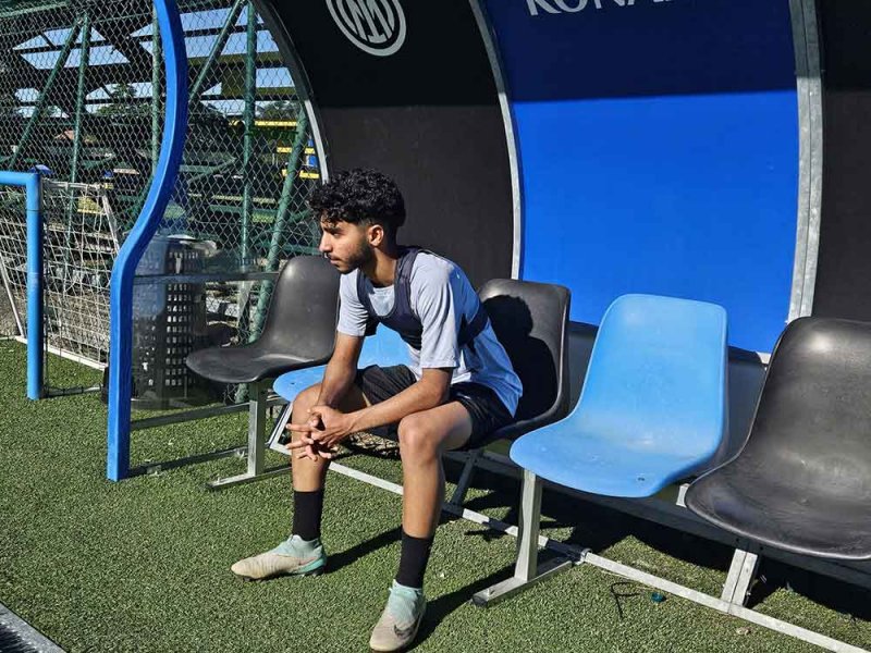 البحريني عبدالله الخالدي يخوض تجربة مع نادي انتر ميلان الإيطالي