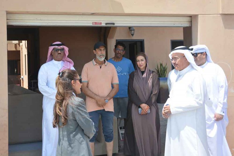 محافظ الشمالية يواصل جولته التفقدية للمناطق المتضررة من الأمطار في اللوزي ودمستان