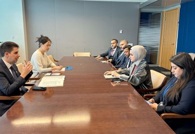 وزيرة شؤون الشباب تبحث تعزيز التعاون مع مساعد الأمين العام للأمم المتحدة لشؤون الشباب