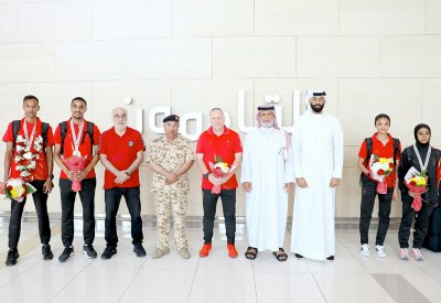 منتخب ناشئي ألعاب القوى خريجي أكاديمية فيصل بن خالد يعودون بذهب الألعاب الخليجية
