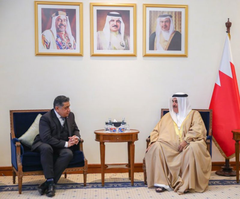مستشار جلالة الملك للشؤون الدبلوماسية يستقبل وزير الدولة لشؤون الشروق الأوسط بالمملكة المتحدة والوفد المرافق